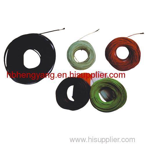 PVC coat carbon fiber yarn