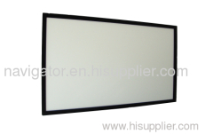 Fixed Frame Projection Screen