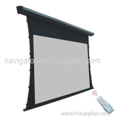 Projection Tab-tension screen
