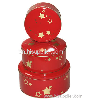 Round Tin Box