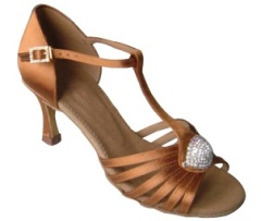 ladies' open toe dance shoes