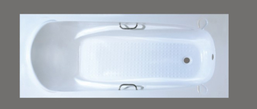 right drain acrylic bathtub