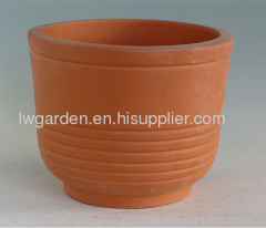 Terracotta flower pots