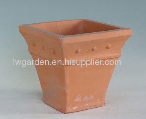 Terracotta plant pots