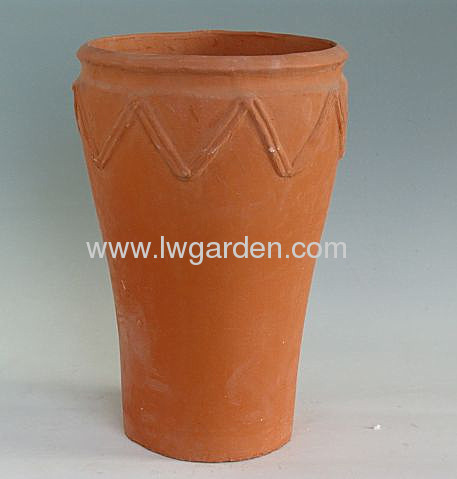 Terracotta outdoor pots