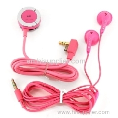 PSP1000 earphone with remote control and micro