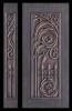 100% Pure copper Carved Door Panel