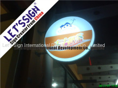 outdoor advertising light box