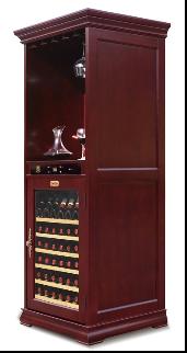 wine cooler , wine cellar , classic solid wood wine cooler