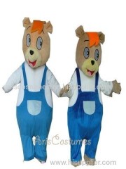 bear mascot animal mascot costume fur costume mascots