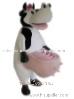 cow mascot costume character costume fur costume