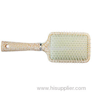 Plastic hair brush