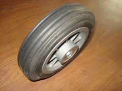 powder rubber wheel