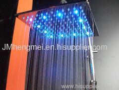 led overhead shower