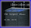 led rain shower 1mtr * 1 mtr