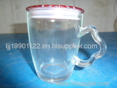 Glass cartoon cup