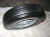 semi-pneumatic rubber wheel