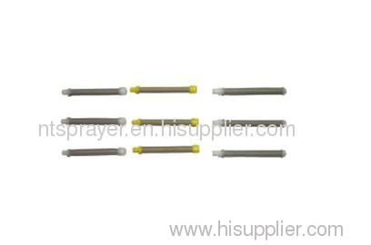 Spray gun filter