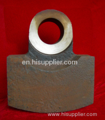 bimetallic crusher hammer