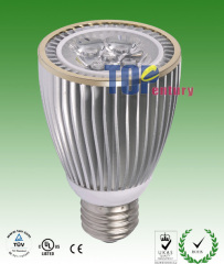 UL e27 LED PAR20 7W LED spotlight