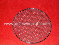 Crimped wire mesh for Barbecue Grill