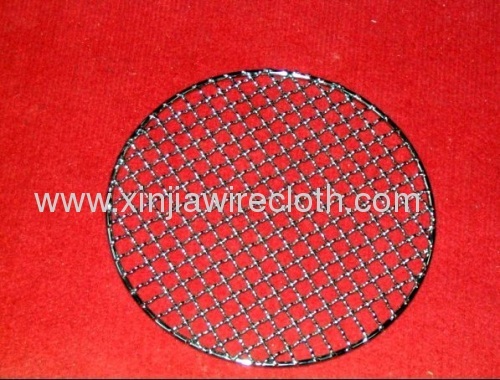 Crimped wire mesh for Barbecue Grill