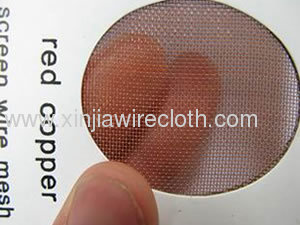 red copper Wire Mesh Sheet