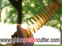 528 Spiral fry cutter Automatic Spiral Potato Twis