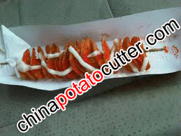 528 Spiral Potato Cutter, Automatic Style