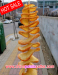 528Tornado potato on sausage Twisted Chips on hot dogs