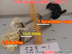 528 potato twister screwed potato fry cutter