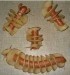 528 Twisted Chips machine on skewer made ribbon potato