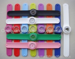 HOTTEST!!! Newest silicone slap watch