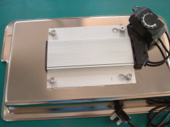 Oblong element heater for chafing dish