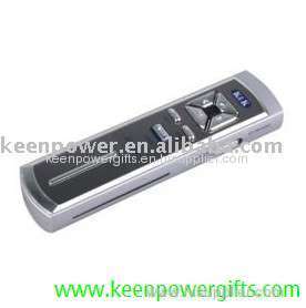 Wireless USB Remote Laser Presentation Pen-Silver
