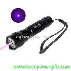 Super Bright Purple Laser Pointer with Li-ion Battery