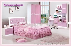 2011 cheap hot sale children bedroom set