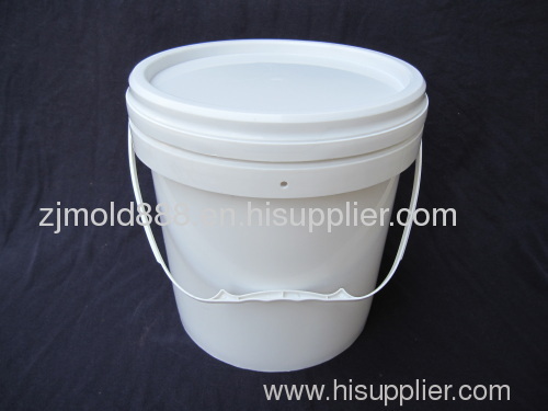 plastic injection paint bucket mould