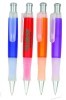 TPR hand holder plastic retractable ballpoint pen