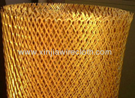 Expanded Brass Mesh