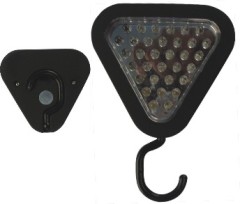Portable 33 LED hook light