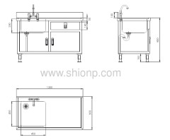 single bowl stainless steel kitchen sink