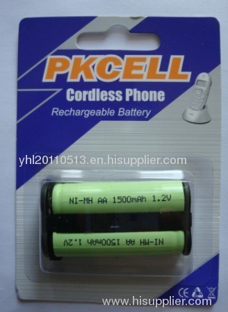 Ni-MH AA 1500mAh battery pack
