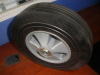 powder solid rubber wheel