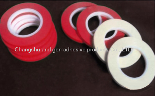 High temperature red, white compound adhesive tape