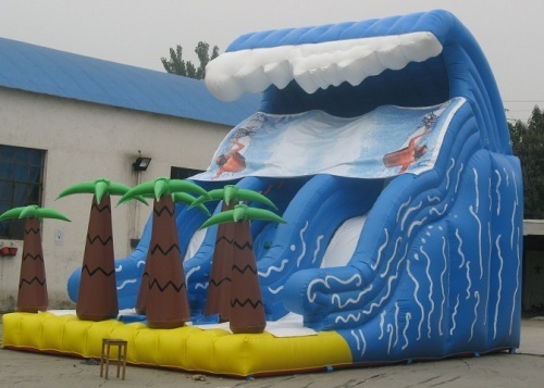 IS-76 wavy water slide