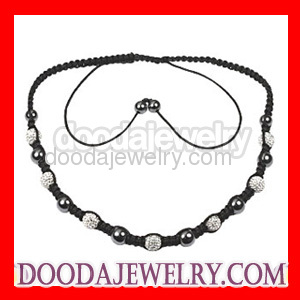 shamballa bead necklace