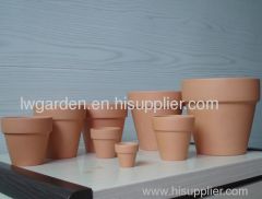 Terra cotta plant pots