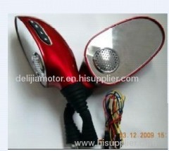 motorcycle MP3 mirror