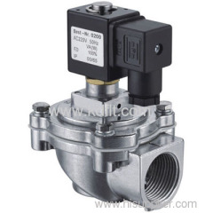 Right angle and embeded pulse solenoid valve